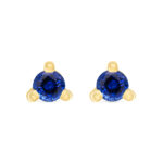 Boucles d'oreilles saphir